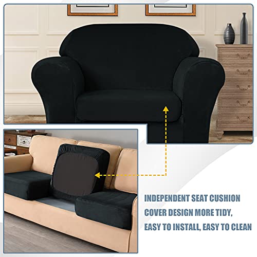 SYLC 2 Pezzi Fodera per Poltrona con Fodera per