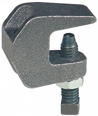 Beam Clamp, Rod Sz 3/8 In, Ductile Iron