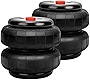 maXpeedingrods 2PCS Universal Air Suspension Spring Double Bellow Standard 2500 lb 1/2'npt Single Port Air Ride Strut Assembly