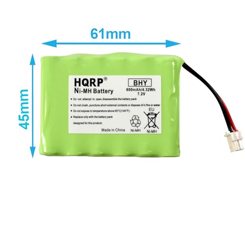 HQRP 7.2V Battery Compatible with Honeywell Intrusion 300-06868 TSS Keypad, 8DLLKP500 8DLTSSCBASE1 8DLWLTP100 WLTP100 LKP500 Lyric Smart Peripheral Wireless Keypad TouchPad ADT by HQRP - Image 3