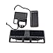 Original Black Instrument Air Outlet Central Air-Conditioning Air Outlet Compatible for VW Golf 4 Jetta Bora MK4 R32 GTI 1999-2004