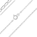Produktbild Planetys - Kinder und Baby Cheval Kette 925 Sterling Silber Rhodiniert Kette - Halskette - 1.1 mm Breite Längen: 38 cm
