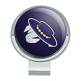 GRAPHICS & MORE UC Santa Barbara Primary Logo Golf Hat Clip with Magnetic Ball Marker