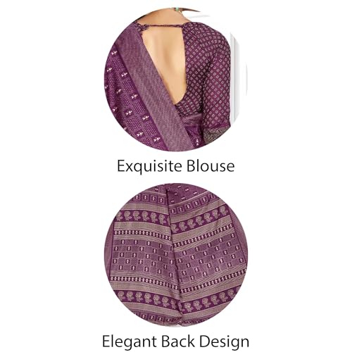 Image of Vimla Women's Kanjivaram Silk Uniform Saree and Unstitched Blouse Piece | Office School Uniform Saree For Women | Sari for Women