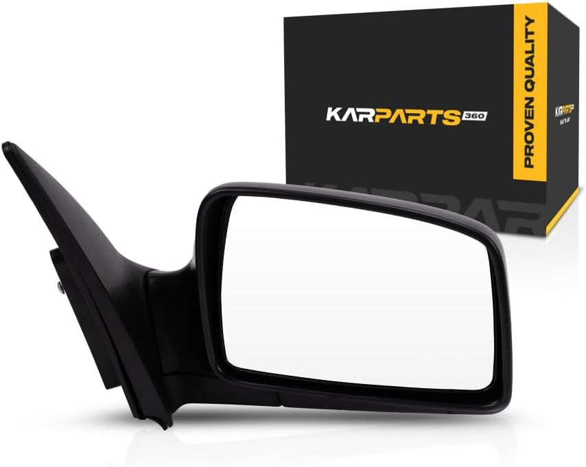 For Kia Sportage 2005 06 07 08 09 2010 Door Mirror Passenger Side | Power | Non-Heated | Black | Replacement For 87620-1F210 | KI1321132