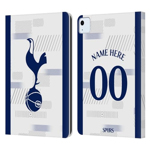 Étui portefeuille Tottenham Hotspur FC pour iPad Air 11 protection cuir blanc