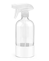 Vista 14 de Botellas de Spray de Vidrio con Protección de Funda de Silicona, Recipientes Vacíos Recargables de 16 onzas, Botellas de Spray Reutilizables