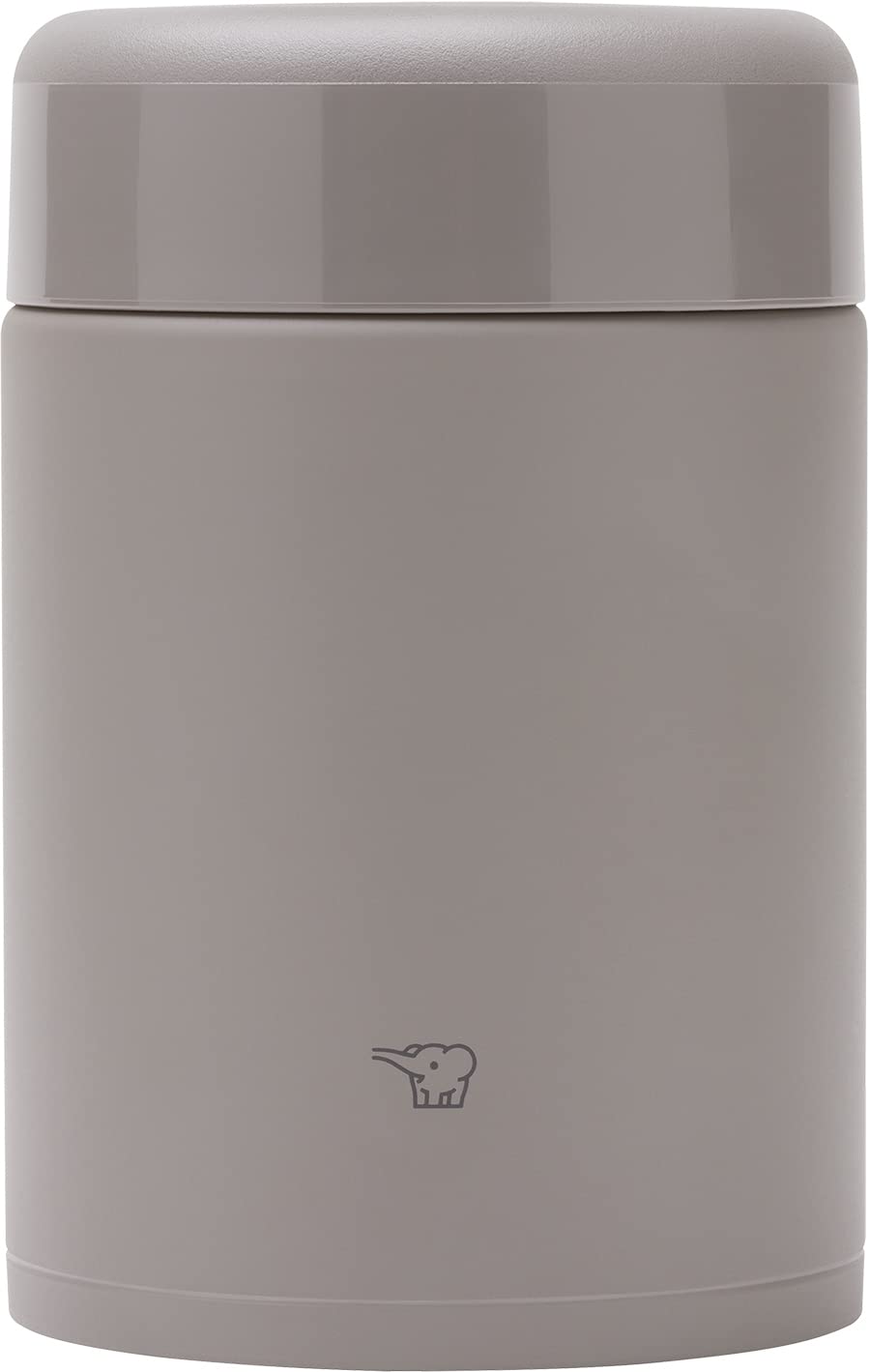 ZOJIRUSHI SW-KA52H-HM Stainless Steel Insulated Soup Jar, Food Jar (18 oz. / 0.52 liter) Medium Gray