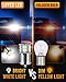 LUYED 1156 LED Reverse Light Bulb,1141 1003 7506 BA15S Bulbs,Super Bright Low Power for Truck Car Tail Lights Rv Lights,White,Pack of 2