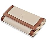 GESCHENKBOX – Sie suchen ein edles Geschenk für Ihre Liebste? Die stilvolle Geldtasche wird in einer schwarzen Geschenkbox mit Gold-Lettern geliefert und macht Geschenkpapier überflüssig