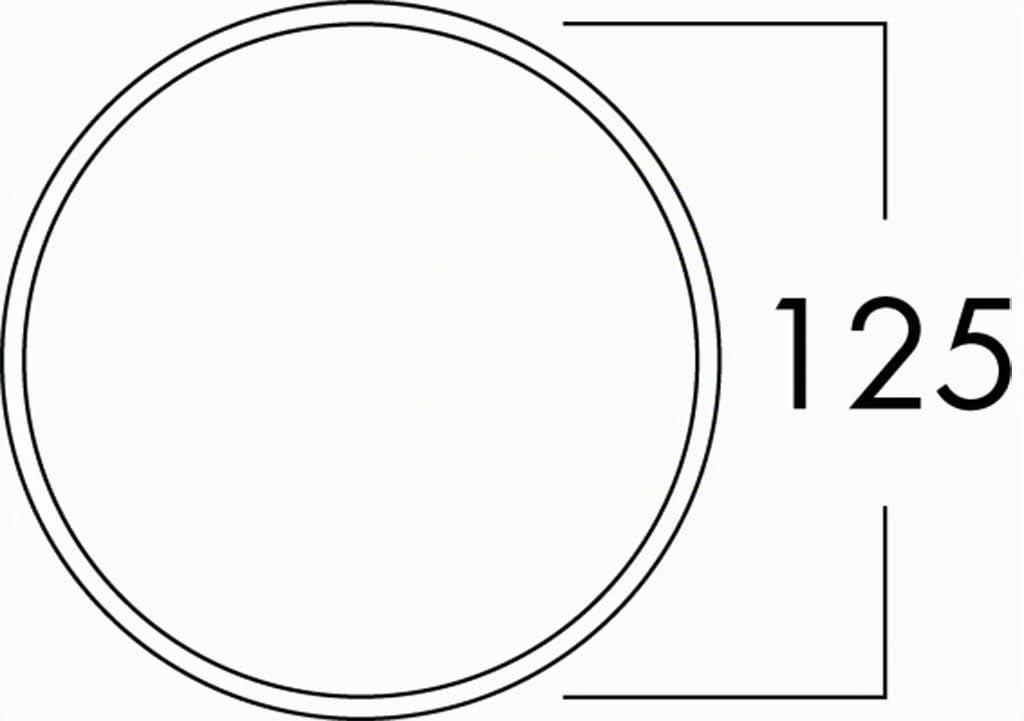 NABER E-Jal Col® 125 Mauerkasten THERMOBOX/Wärmerückhaltesystem/Edelstahl / Ø125mm (4022046)