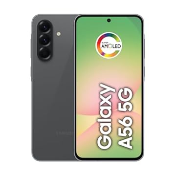 Smartphone Samsung Galaxy A56 5G 256GB, 8GB RAM, Câmera 50MP, IP67, Super AMOLED 6.7", Recursos AI, Preto