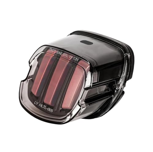 Feu arrière moto frein Softail Sportster accessoire éclairage custom noir