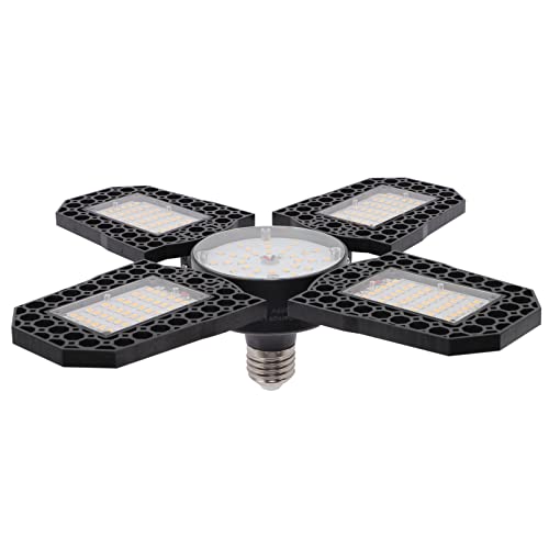 CRILSTYLEO Garaje Ligero Cocina LED Garaje LED LED Lighbulb Bata Barra De LED LED LED LED LED Exterior Fluers Luchas De Techo Del Techo Con Cadena De Extracción De Plástico Deformable