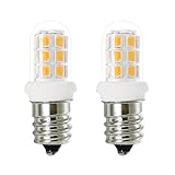 XRZT LED Night Light Bulbs - C7 E12 Led Bulb 15W Salt Lamp Bulbs, Warm White 2 Watt Equivalent 20 Watt Halogen Bulb, E12 Candelabra Light Bulb 2-Pack