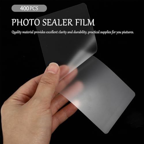 Feuilles plastification A4 transparentes anti-cassure pour sauver vos documents de bureau, 400u