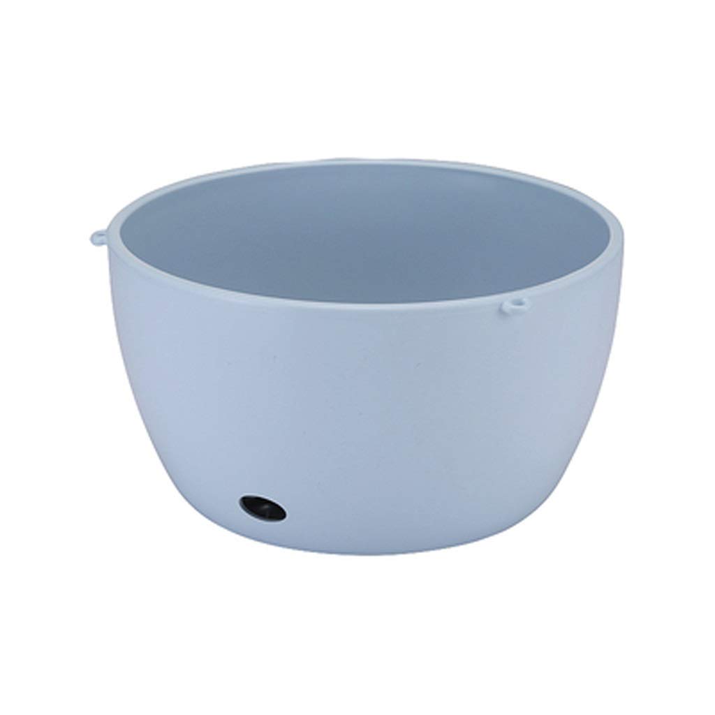 Panier suspendu bleu 20x11.9cm pour fleur et décoration murale