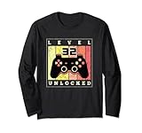 Photo Gallery livello 32 sbloccato divertente giocatore 32° compleanno retro gaming maglia a manica Photo Gallery livello 32 sbloccato divertente giocatore 32° compleanno retro gaming maglia a manica