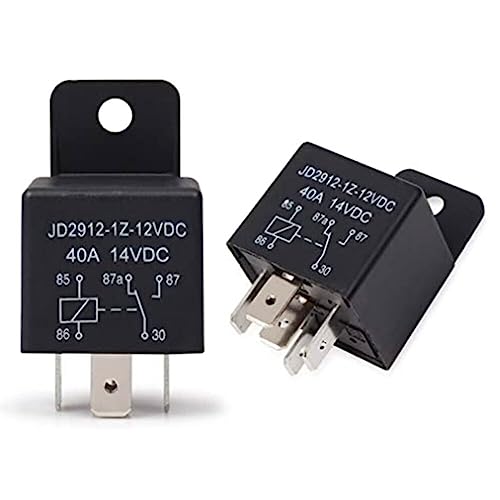 Relais de voiture 12V 40A à 5 broches pour phare et climatiseur automobile