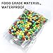 100 PCS Resealable Bags, 3.9x5.9 Inch Clear Stand Up Pouch Bags, Zipper Lock Food Storage Bags for Packaging Treat, Candy, Snack, Spices, Herbs and Pet Food