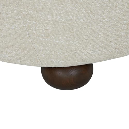 Sillón clásico chenille color topo miniatura 4