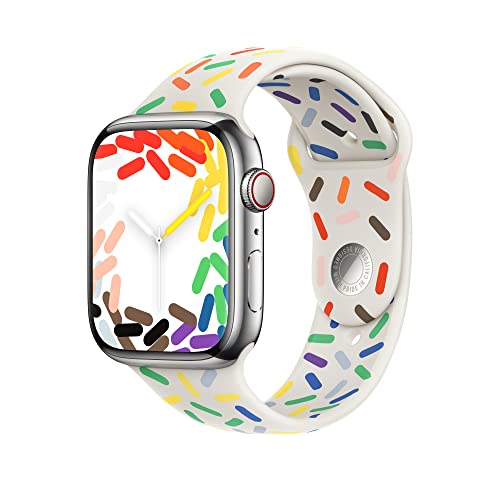 Image of Apple Watch Band - Sport Band - 45mm - Pride Edition - M /L