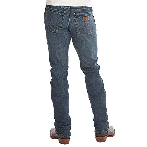 Image of Wrangler Men's Retro Slim Fit Straight Leg Jean