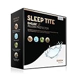 SLEEP TITE ENCASE LT Bed Bug Proof Waterproof Pillow Protector, Set of 2 - Queen