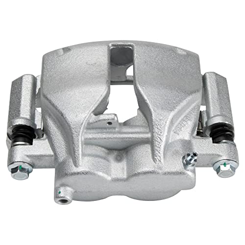 Image of TRQ Rear Right Brake Caliper w /Bracket Passenger Side