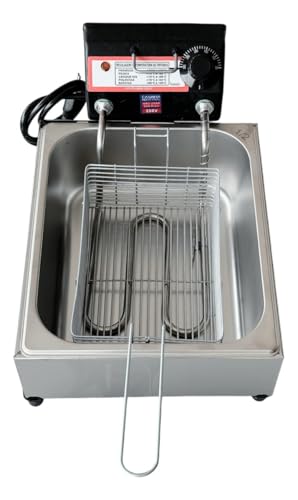 Fritadeira Elétrica Industrial Cuba 5l Econômica (220, Volts)