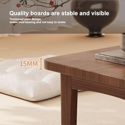 Table pliante sans installation : table basse compacte gain de place pour studio et extérieur