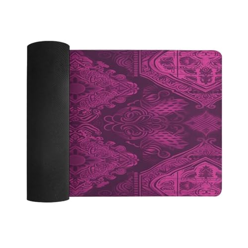 Mouse Pad Grande de Goma Antideslizante Estilo Lila miniatura 3