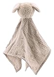 Sterntaler Schmusetuch L Hund Lucky - Baby Kuscheltuch aus leichtem Musselin - Baby und Kinder Schnuffeltuch mit niedlichen Hundekopf - Kuscheltier zum Greifen und Entdecken, sandfarben