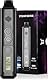 Vaporizer Cannabis verdampfer IOUQ KIT kräuter verdampfer Keramische Heizkammer LCD Display Bildschirm unterstützt weed e zigarette präzise Temperaturregelung (Black)