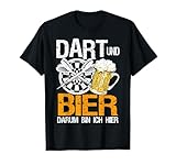 Geschenk für Darter Dartscheibe Dartpfeil Bier