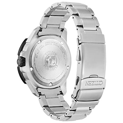 並行輸入品 日本未発売 CITIZEN シチズン プロマスター エコドライブ GMT ダイバー BJ7128-59E 腕時計 メンズ 逆輸入 アナログ ソーラー ブラック 黒 シルバー 海外モデル 商品画像3