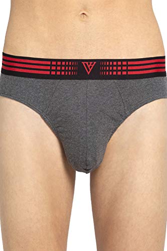 Image of Van Heusen Men Anti Bacterial Briefs - 100% Combed Cotton - Pack of 2 - Colour Fresh, Moisture Wicking