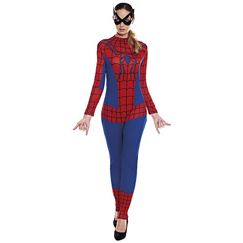 Partilandia Disfraz Superheroína Spider Girl Mujer【Tallas Adulto S a L】[Talla L] | Disfraces Mujer Superhéroes Carnaval Halloween Regalos Chicas Cosplay Cómics