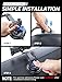 eSamcore Tablet Holder for Car Dashboard, Windshield Mount Holder for iPad & Foldable Phone Stand with Stable 360° Adjustable Clamp Car Gadgets & Accessories for iPad Air Pro Mini All 6”-11” Devices