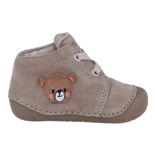 Richter Kinderschuhe Unisex Baby Richie Lauflernschuh, Crepe/Cognac, 22 EU