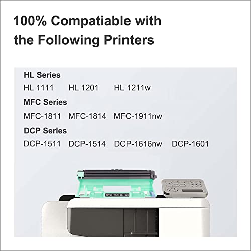 Image of QUINK DR -1020 Drum Unit Use in Brother HL-1110 /1111 /1112 DCP-1510 /1511 /1512 /1515 MFC-1810 /1811 /1812 /1815 (DR-1020 Drum Unit)