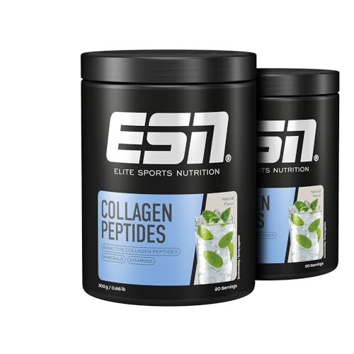 ESN Collagen Peptides, 2 x 300 g Natural - made in Germany