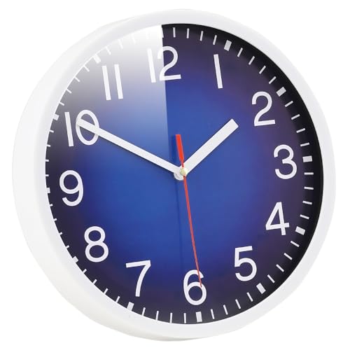 Wall Clock Silent & Non Ticking Modern Quartz 8.5 Wall Clock Silent & Non Ticking Modern Quartz 8.5