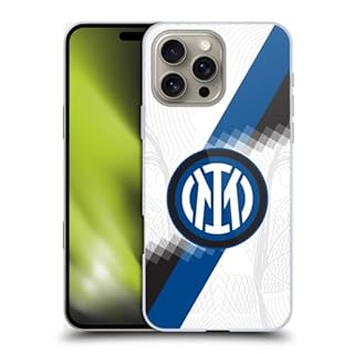 Head Case Designs Licenza Ufficiale Inter Milan Away Kit per Stemma 2023/24 Custodia Cover Dura per Parte Posteriore Compatibile con Apple iPhone 16 PRO Max
