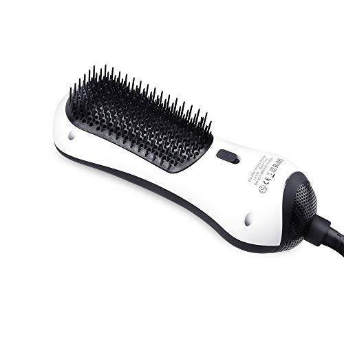 ycnsb Cepillo De Aire Caliente eléctrico 450 W Base cerámica secador rizador de Pelo automático Giratorio Moldeador rotativo para el Pelo Que Seca Volumen peina