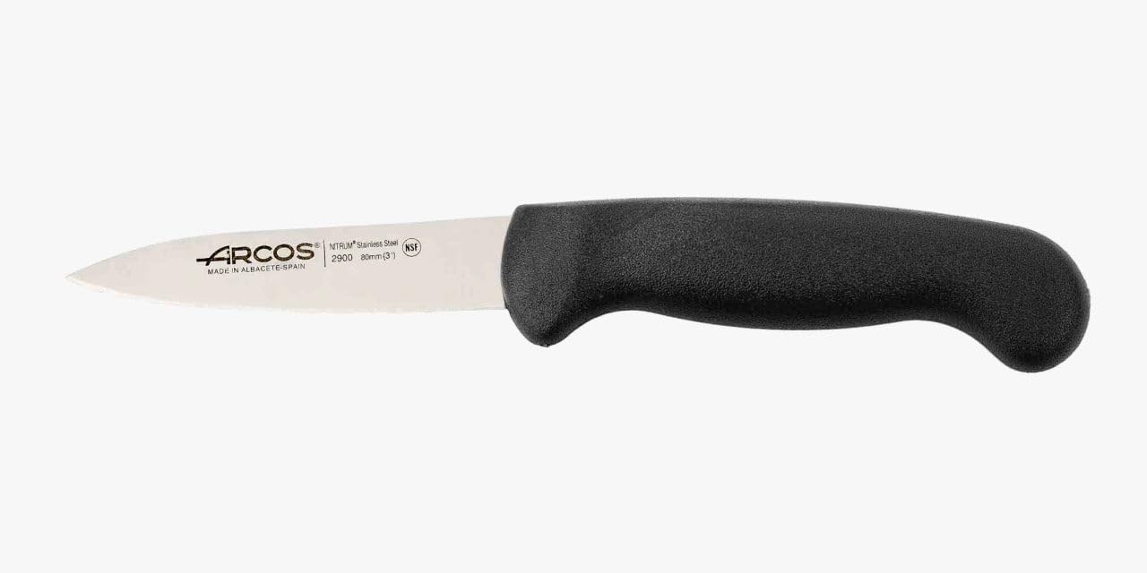Arcos Cuchillo Chef con Hoja Acero Inoxidable Nitrum 200 mm. Cuchillo Cocina Profesional multipropósito. Mango ergonómico Polipropileno. Serie 2900. Color Negro. — view 58