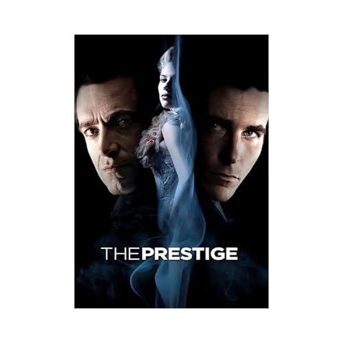 Image of BLINKART The Prestige (2006) Movie Poster 12x18 Inch | Unframed Wall Art Print on Premium 300 GSM Paper | Vintage Aesthetic Mid Century Film Decor for Bedroom, Living Room, Office