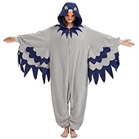 YUTCOTC Adult Costume Pigeon Costume Animal Birds Onesie Pyjamas for Christmas and Halloween Pigeon Onesie Pyjamas XL