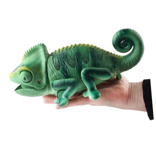 Lézard électrique vert : jouet de coordination main-œil et communication parent-enfant