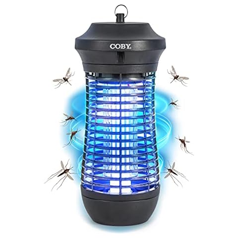 COBY Outdoor Bug Zapper 18W, Covers Half an Acre, Electric Bug Zapper Cover
